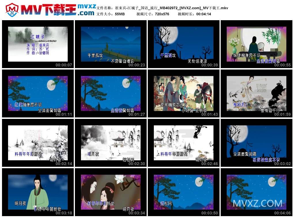 崔来宾-江城子_国语_流行_MB402972